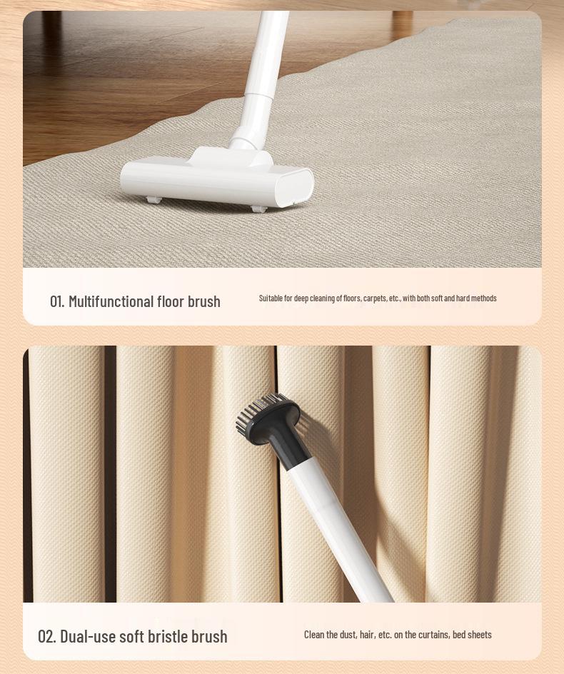 Kabelloser Handstaubsauger mit Doppelnutzung: Starke Saugkraft für Auto & Zuhause