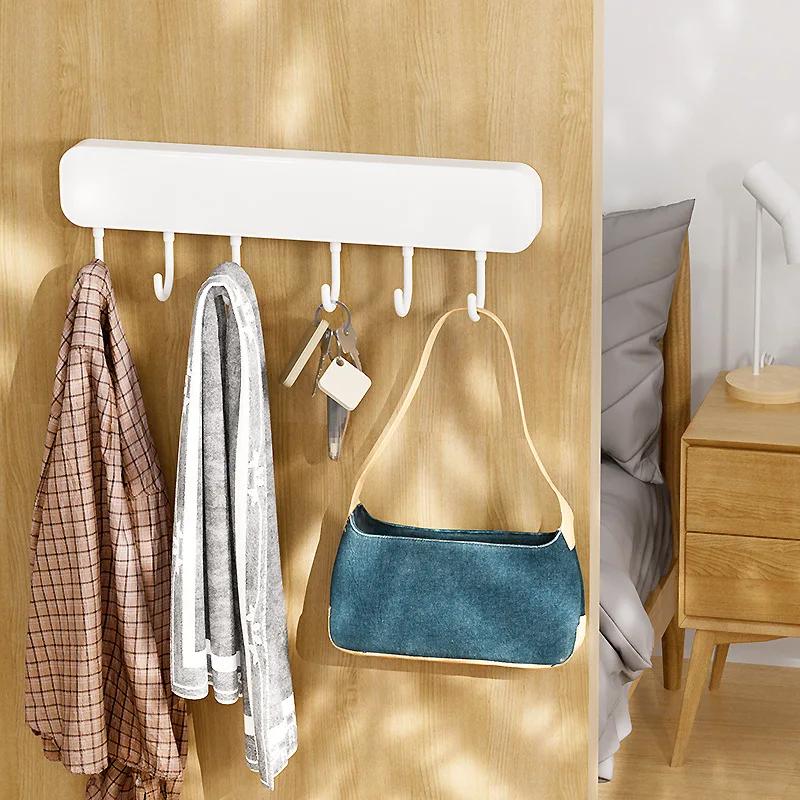 Kitchen Multi-purpose Hook Wall-mounted Wall Hooks Utensils Hanging Rack Spoon Spatula Storage Rack Kitchen Four-hole Knife Rack