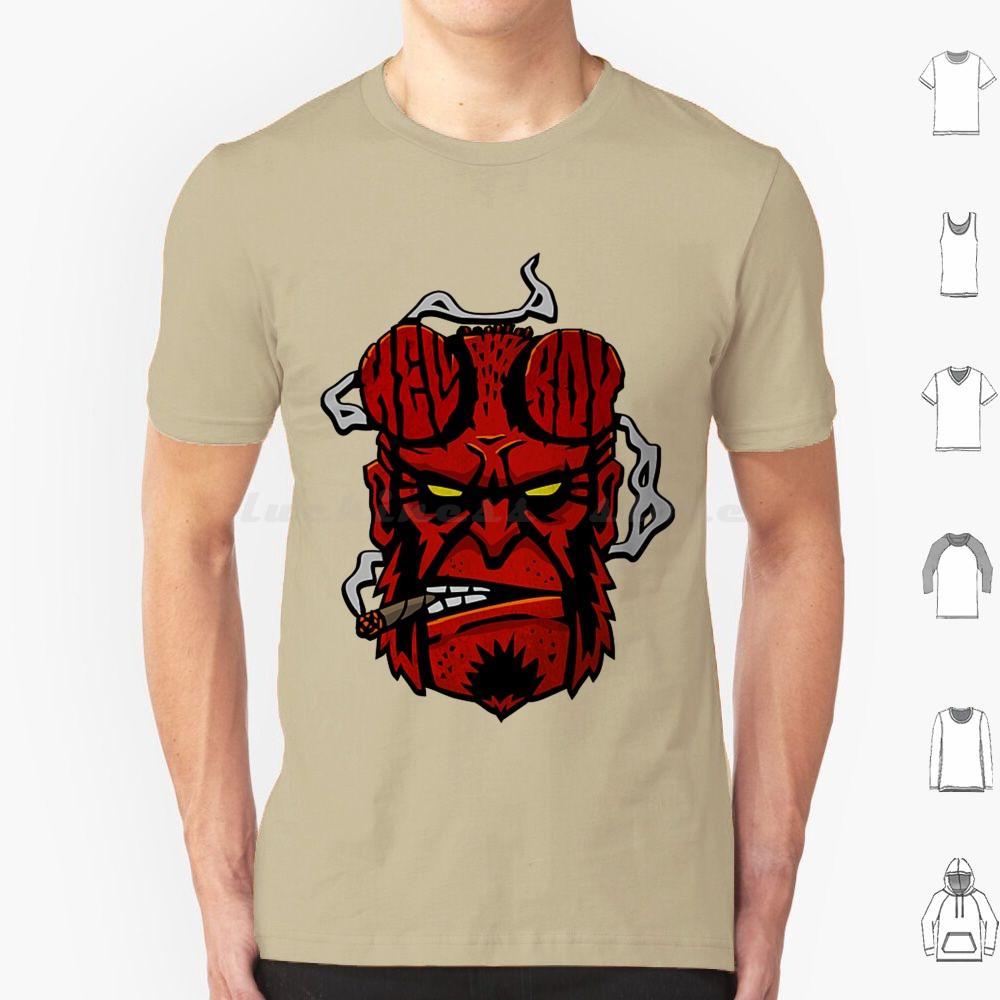 Hellboy T Shirt Cotton Men Women DIY Print Hellboy Comic Books Comics Halloween Hellboy 2 Hellboyanimated Hellboy Comic