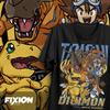 Digimon – Tai Y Agumon GA Anime T Shirt Manga Gift For Anime Lover All Size Cotton