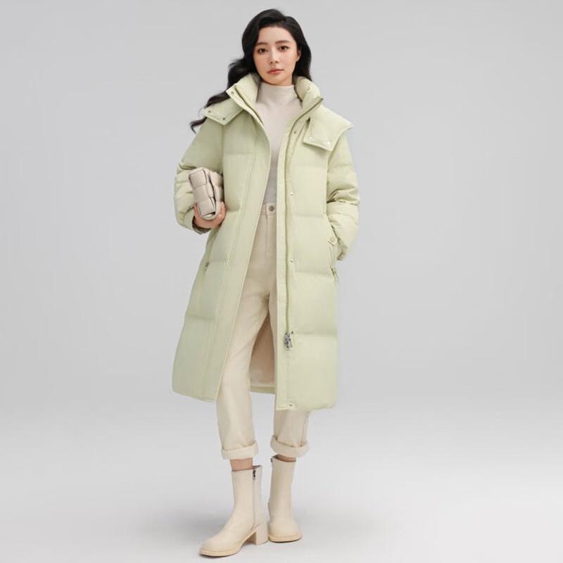 YAYA Women's Thickened Long Down Jacket YE4B603972X
