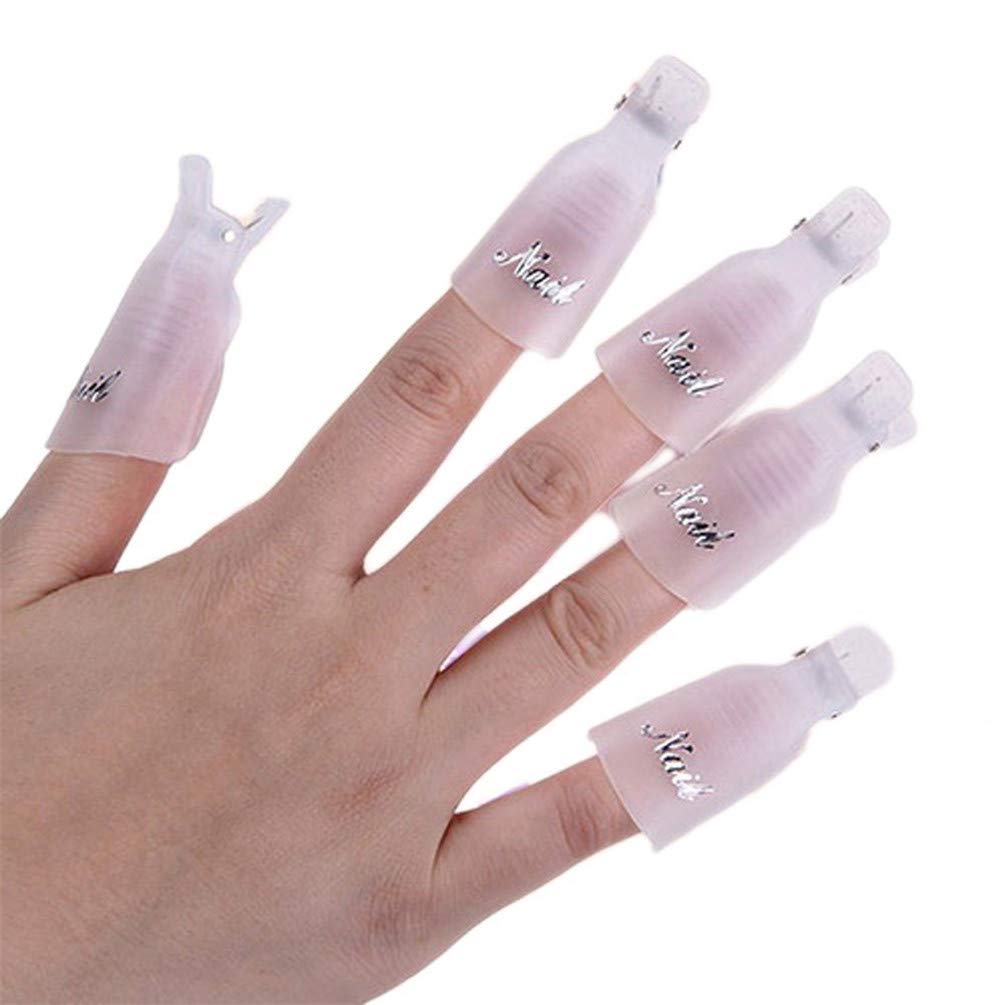 NN75 ACRYLIC GEL HYBRID REMOVAL CLIPS 10pcs