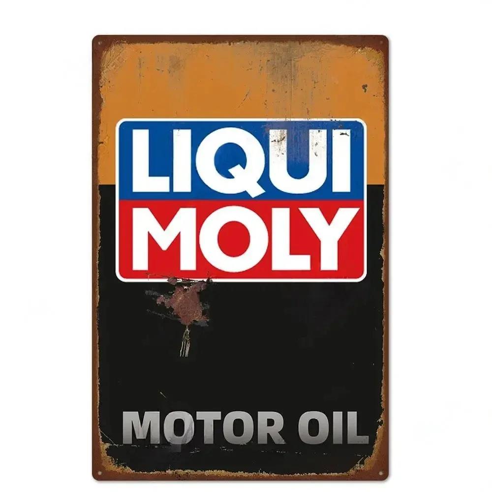 Motoröl Vintage Schilder & Poster Metallschilder:Dekorative Schilder zur Wanddekoration in Garagen, Tankstellen, Männerhöhlen, Clubs, Bars