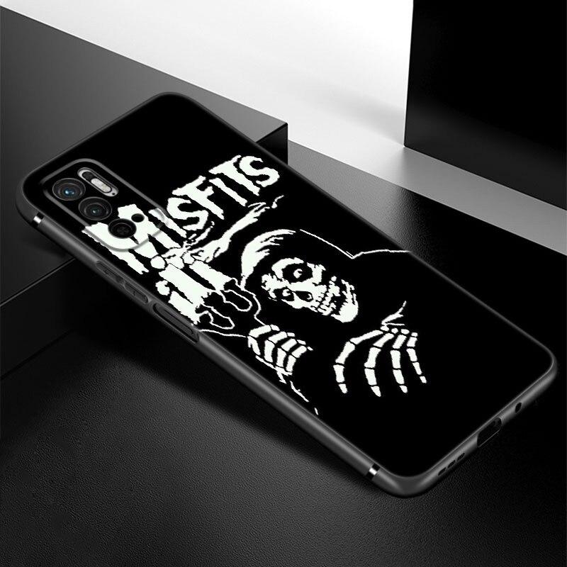 

Чехол для телефона Misfits Glenn Danzig для Xiaomi Redmi Note 7 8 8T 9 9S 10 10S 10T 11 11S 4G 11E 11T Pro 5G, мягкий черный чехол из ТПУ Note 11 Pro Global