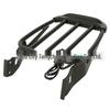 Motorcycle Luggage Rack with LED Light for 94-03 Models: 883, 1200, 48