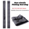 Adjustable Shoulder Straps Fishing Rod Bag Folding Fishing Rod Protective Cover New Lure Rod Bag