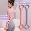 Silikonová odporová guma osmička protiskluzová muži ženy paže rameno strečink silový trénink cvičení elastický popruh fitness napínací lano