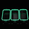 Fishing Accessory Container Magnetic Lures Box, Splicing Glow in Dark Clear