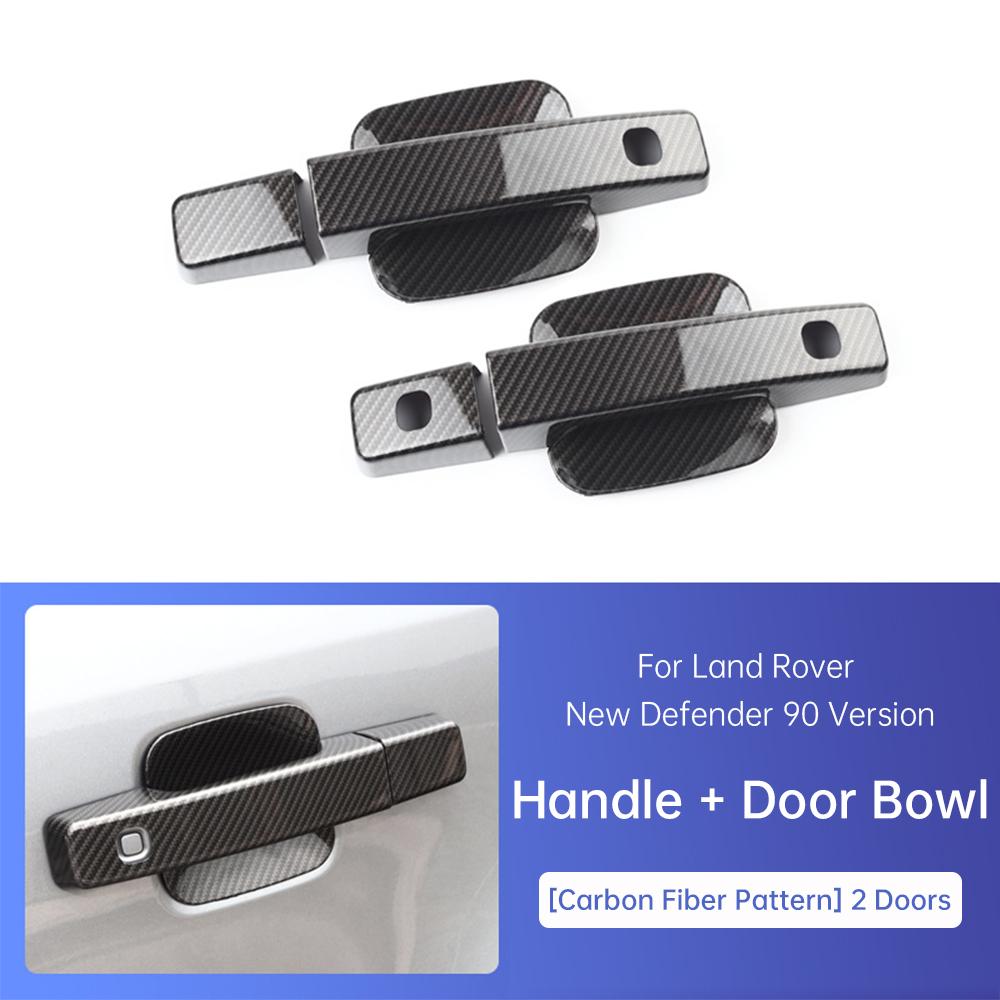 Για Land Rover Defender 90 110 2020-2025 Χειρολαβή Κύπελλο Πόρτας Εξωτερική Χειρολαβή Αυτοκόλλητο Χειρολαβή Πόρτας Διακοσμητική Λωρίδα
