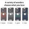 Kevlar Leather Texture Electroplated Anti-Drop Case for iPhone 16 Pro Max/17 Full Cover