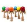 MyCircus Kendama (Cherry Wood) Adult JUGGLE 4FUN (Includes Replacement Strings and Bag)