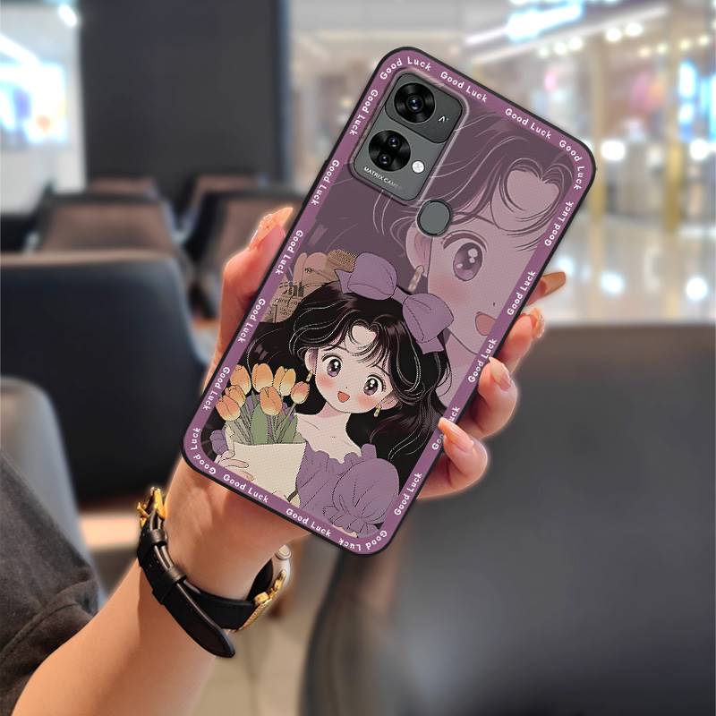 Durable Waterproof Phone Case For Oukitel C33 Graffiti Cartoon Shockproof Back Cover Phone Pouch Protective TPU Animals