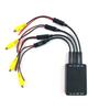 Parking System Switch Combiner Channel Converter Box 4 Way Camera Drive System