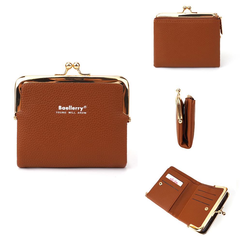 Baellerry Women's Korean Fashion Short Wallet & Coin Purse