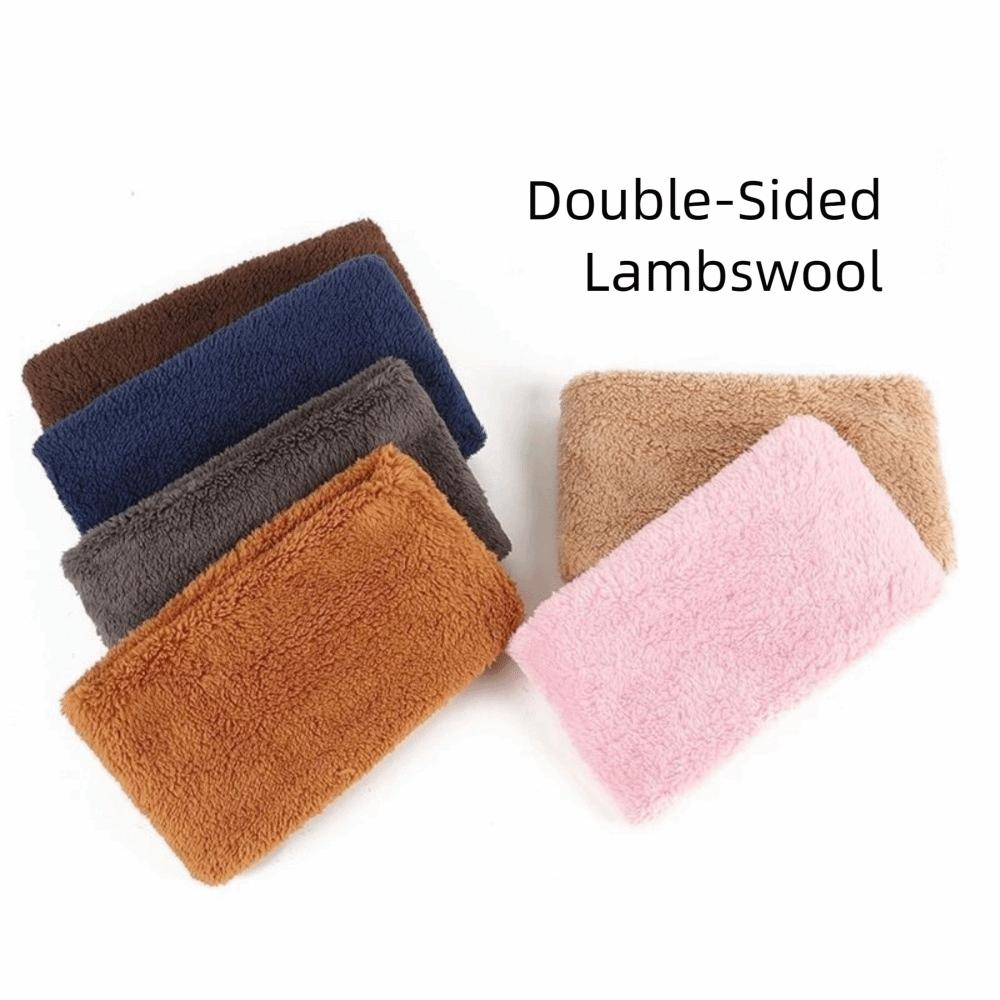 Keep Warm Winter Snood Scarves Plush Neck Gaiter Fashion Cold-proof Collar