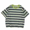 Summer Boys T-Shirt Cotton Striped Simple Short Sleeve Tees Tops For Children Clothes Casual T-Shirts