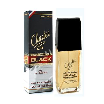 Eau de toilette noire pour homme 100ml.