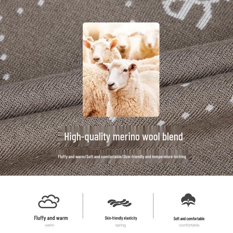 Men's Geometric Jacquard Pullover Sweater