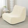 Jacquard Stretch Ärmelloser Sofabezug Wohnzimmer Boden Lounge Einzelcouchbezug Rundumbezug Copri Divano Fundas Para Sillones