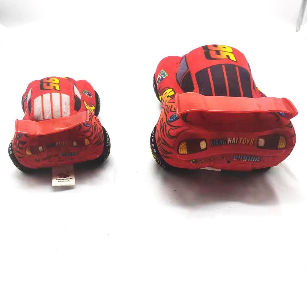 Çocuklar İçin Şimşek McQueen Peluş Yarış Arabası Oyuncak