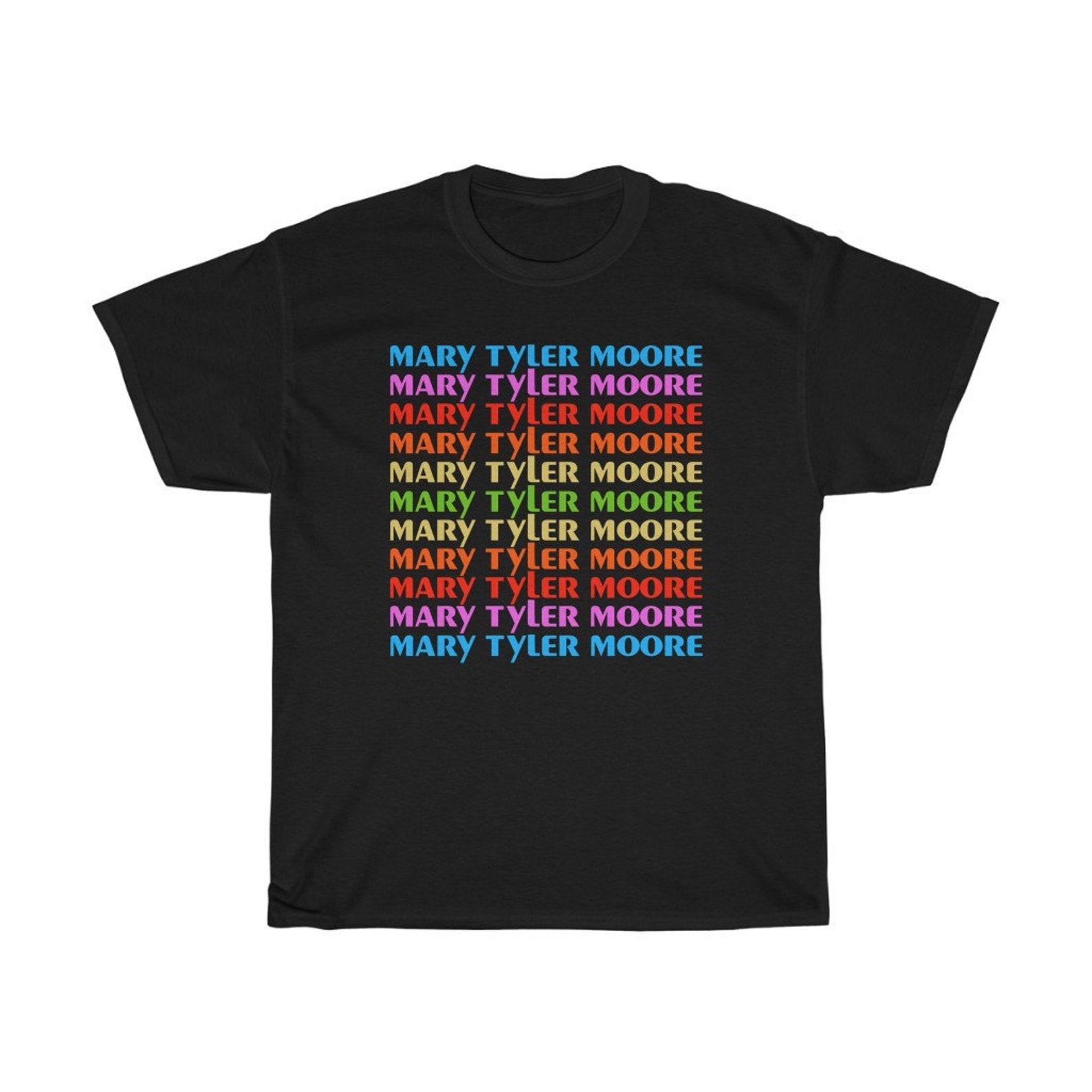 Mary Tyler Moore Retro Tv Show Black T-Shirt Size S to 5XL XL