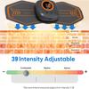 Smart Wireless TENS & EMS Neck Massager With 3 Level Heat, Portable EMS Muscle Stimulator Cervical Vertebra Back Body Massage