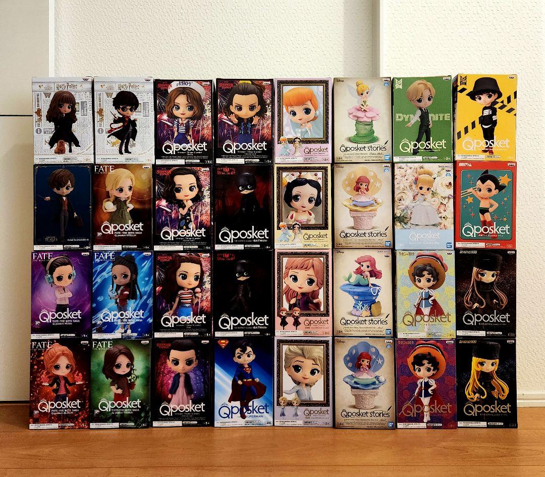 

[Б/У] 32 фигурки - QPosket - Зарубежные, Дисней, Аниме