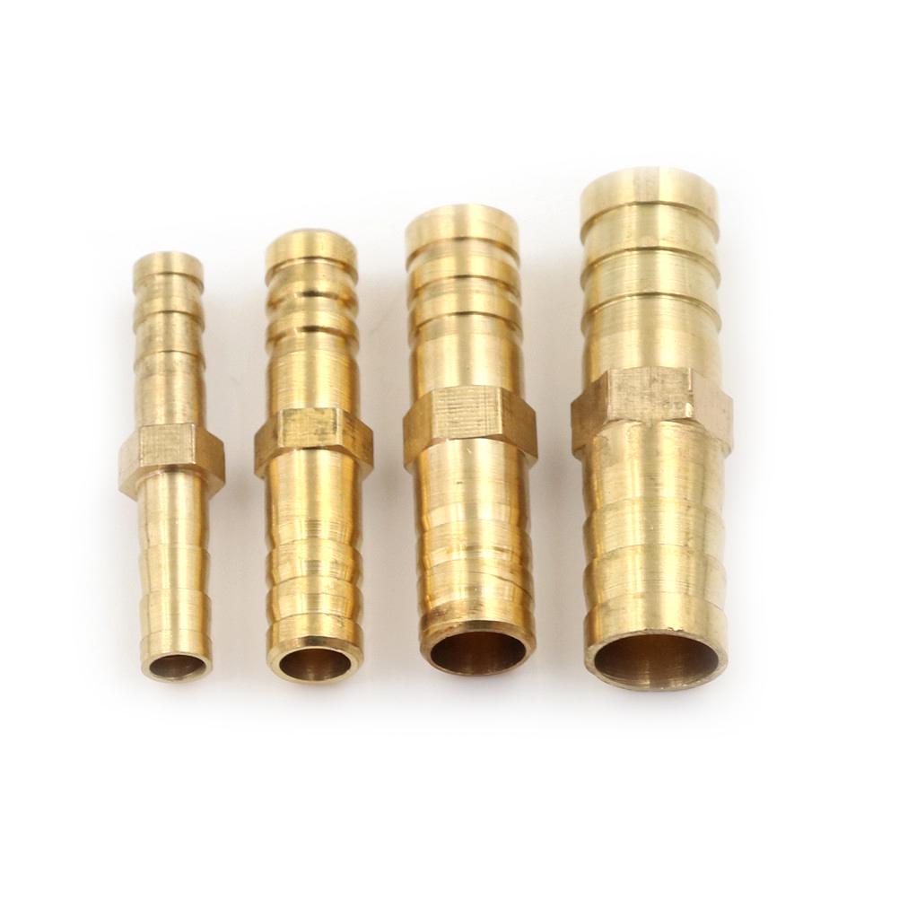 5 stk. rett slangeskjøter med piggkobling Luftdrivstoff Vannrør Gassrør