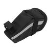 Fahrrad Satteltasche Erweiterbar Heck Sitz Tasche Wasserabweisend Klettverschluss Befestigung für Mountain Road Bikes
