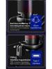 RGB Touch Button USB Condenser Microphone with Cantilever Stand for Gaming and Live Streaming