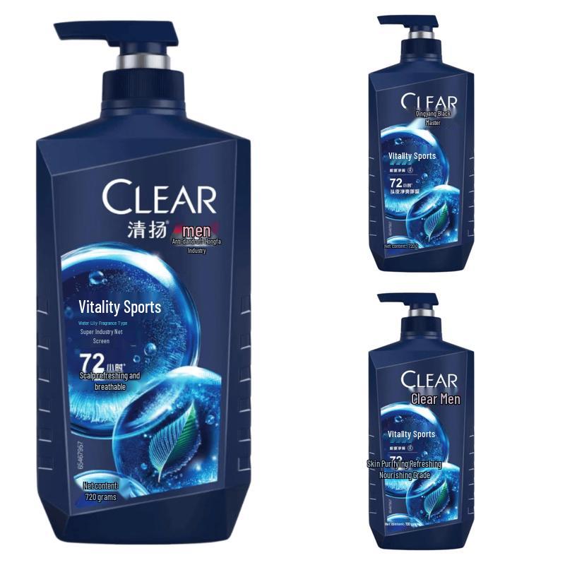 CLEAR Men Vitality Sport Mint Anti-Dandruff Shampoo