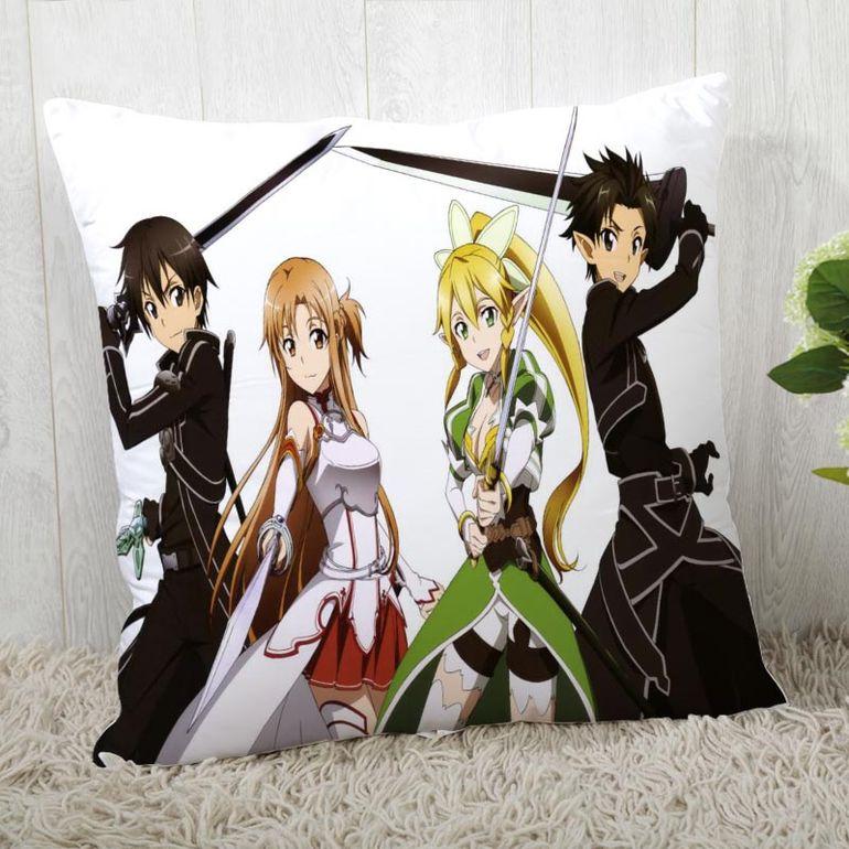 Sword Art Online Pillow Cover Customize Pillow Case Modern Home