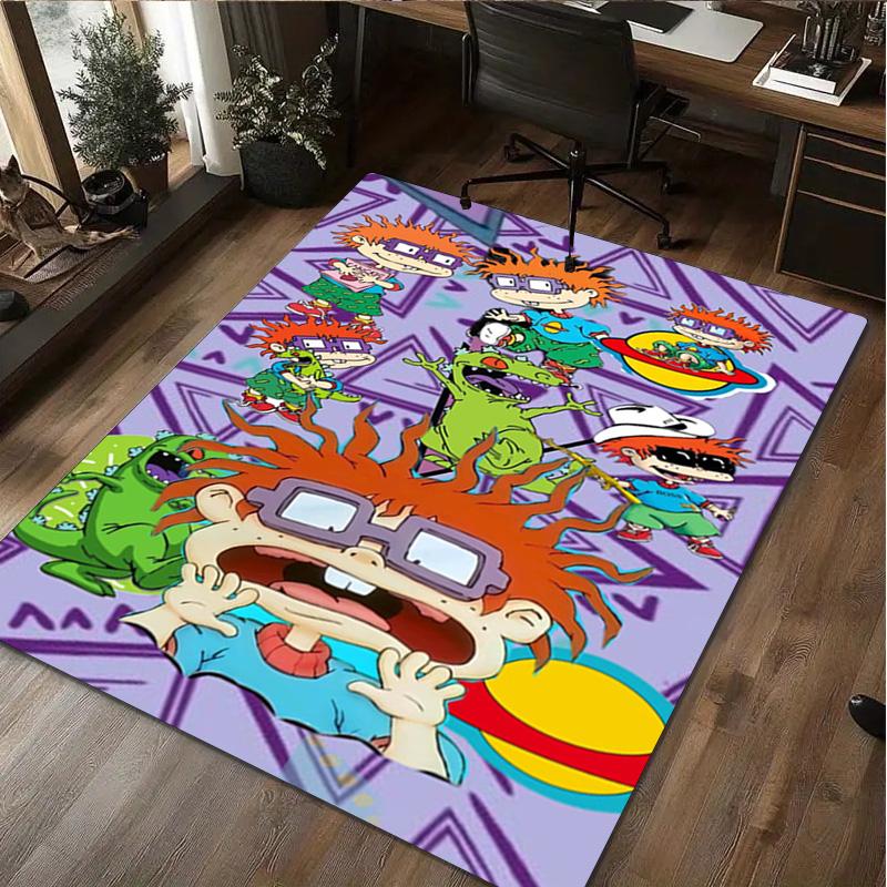 Monster Friends Carpet Office Decorative Carpet For Living Room Bedroom Door Mat Floor Rug Computer Chair Area Rug Perfect Holiday Gift