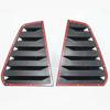 2PCS Car Rear Window Shutter Cover Trim for VW GOLF MK 6 MK 7 GOLF 7.5 GOLF MK7/7.5 GTI GTD R Window Louver Side Vent Trim