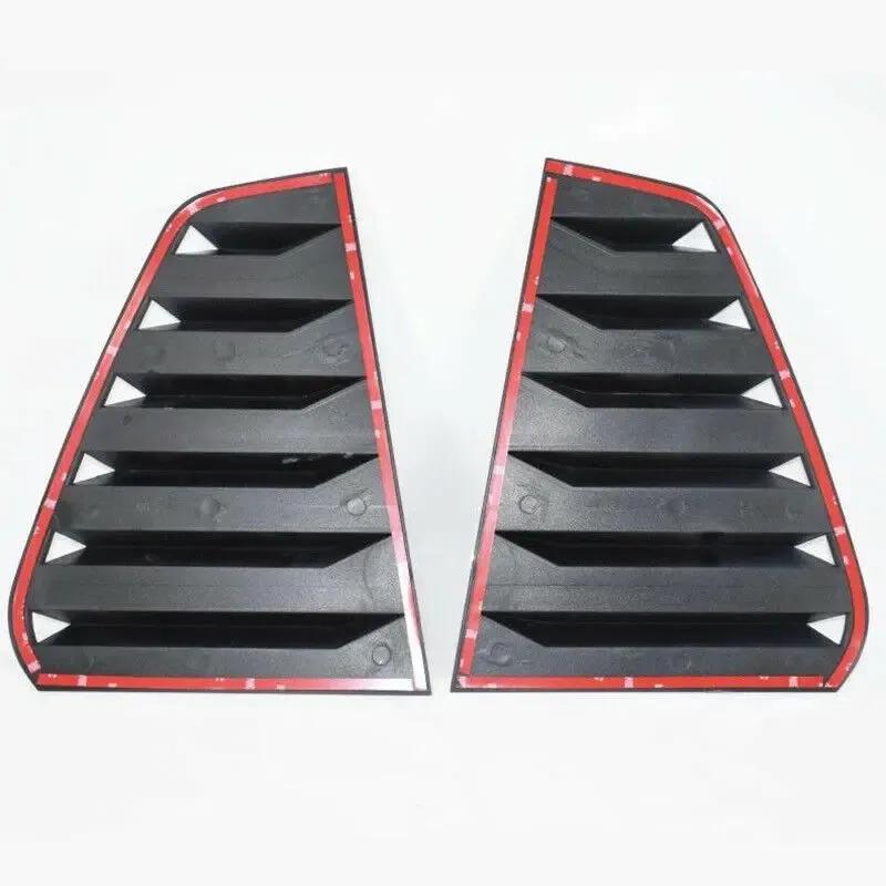 2PCS Car Rear Window Shutter Cover Trim for VW GOLF MK 6 MK 7 GOLF 7.5 GOLF MK7/7.5 GTI GTD R Window Louver Side Vent Trim
