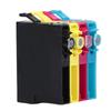 4PCS Printer Ink Cartridge Colorfast Clear Printing Large Capacity Ink Cartridge Replacement for XP 33