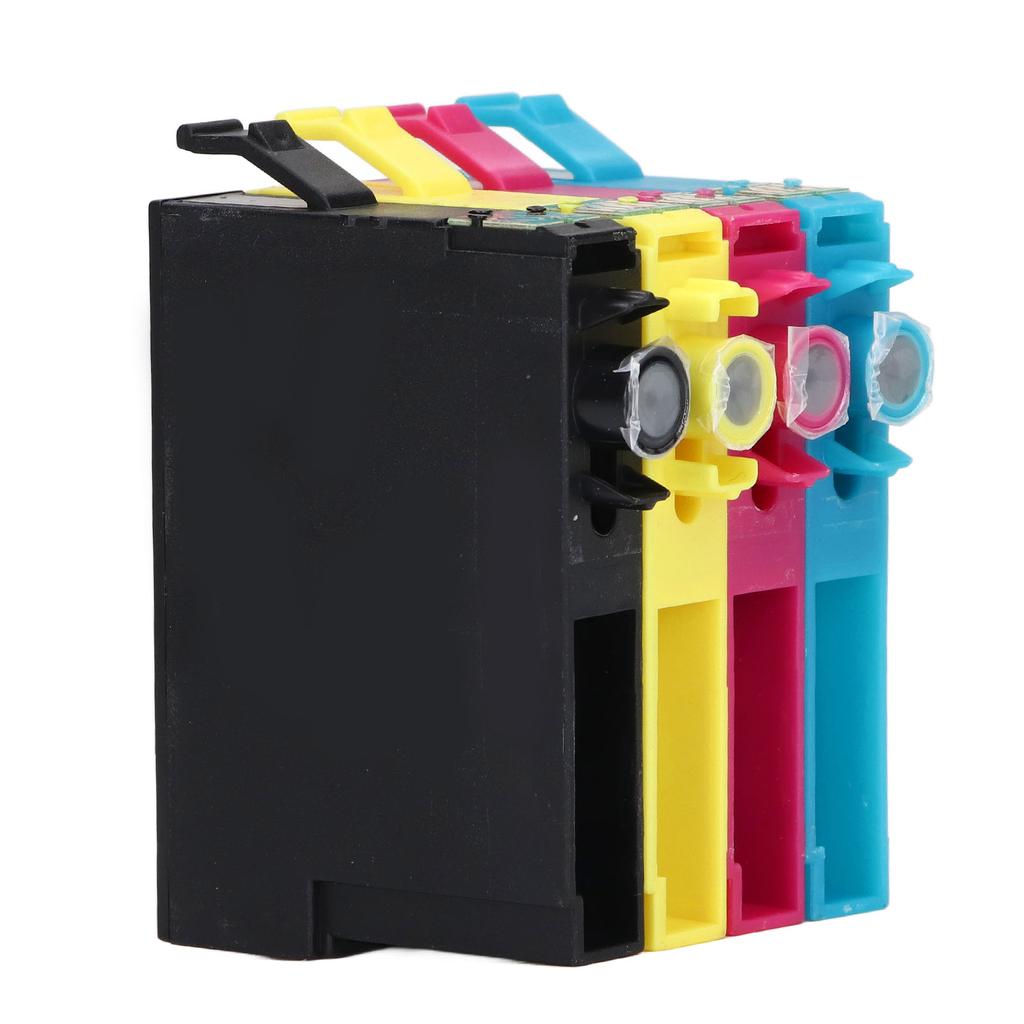 4PCS Printer Ink Cartridge Colorfast Clear Printing Large Capacity Ink Cartridge Replacement for XP 33