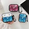 Marble Butterfly Case For Airpods 4 Pro 3 Pro2 2 1 Pro3 Earphone Cases Cover