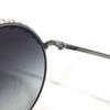 Chanel 4234-H CC CC Mark Pearl Glasses Glasses Eyewear Sunglasses Metal Black