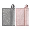 Mesh Zipper Bags Mesh Wash Bag Multi-functional Organizer Portable Toiletry Tote For Stationery Cosmetics Toiletries Home Dorm