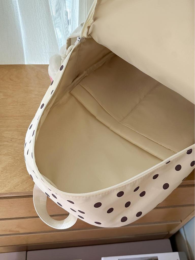 New Cute Cartoon Printed Student Backpack: Lightweight, Durable, Large Capacity Shoulder Bag for Casual Travel & School