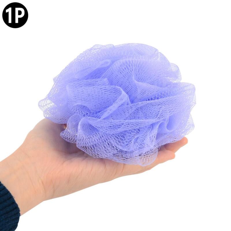 Shower ball, bath towel, sponge