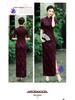 2025 Retro Plaid Chinese Cheongsam: Stylish Slimming Design for Daily Wear & Performances
