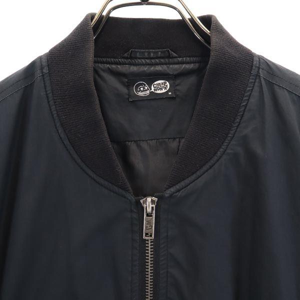 CHEAP MONDAY Flight Military jacket M black MA-1 Men's Used