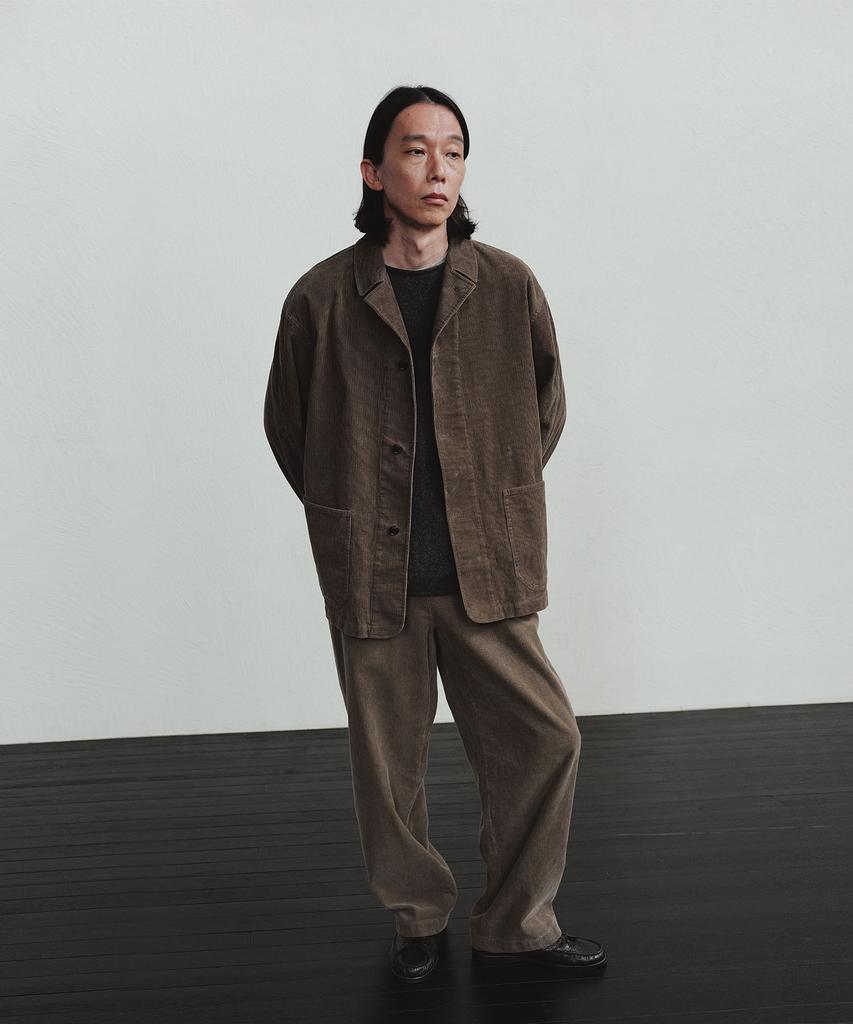 BLANKROOM Morris Roll Knit_Coal