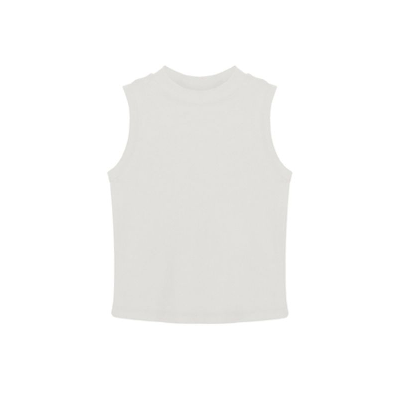 Beauty Back Sexy Slim Fit Black Primer Top Vest