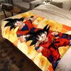 Dragon Ball Z Soft Cozy Flannel Blanket Home Gift Sofa Office Bedroom Autumn Winter Christmas Halloween Son Goku Birthdays Decor