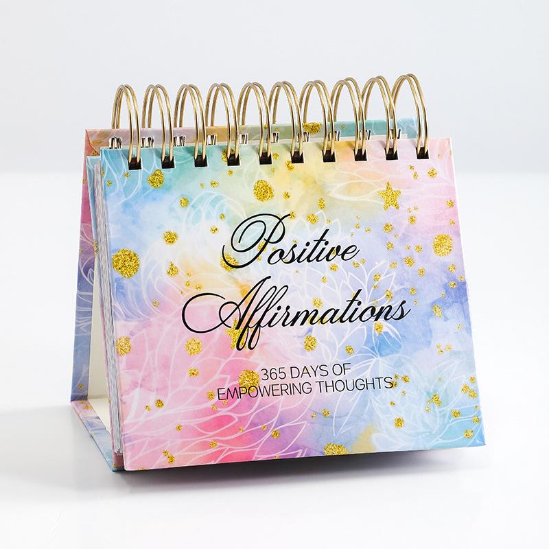 2026 Inspirational Desk Calendar for Women - Creative 365-Day Perpetual Ornament