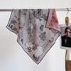 Small Fresh and Fashionable 65cm Silk Wool Silk Scarf, Women's 2025 New Autumn and Winter High-end Skin-friendly Silk Silk Scarf