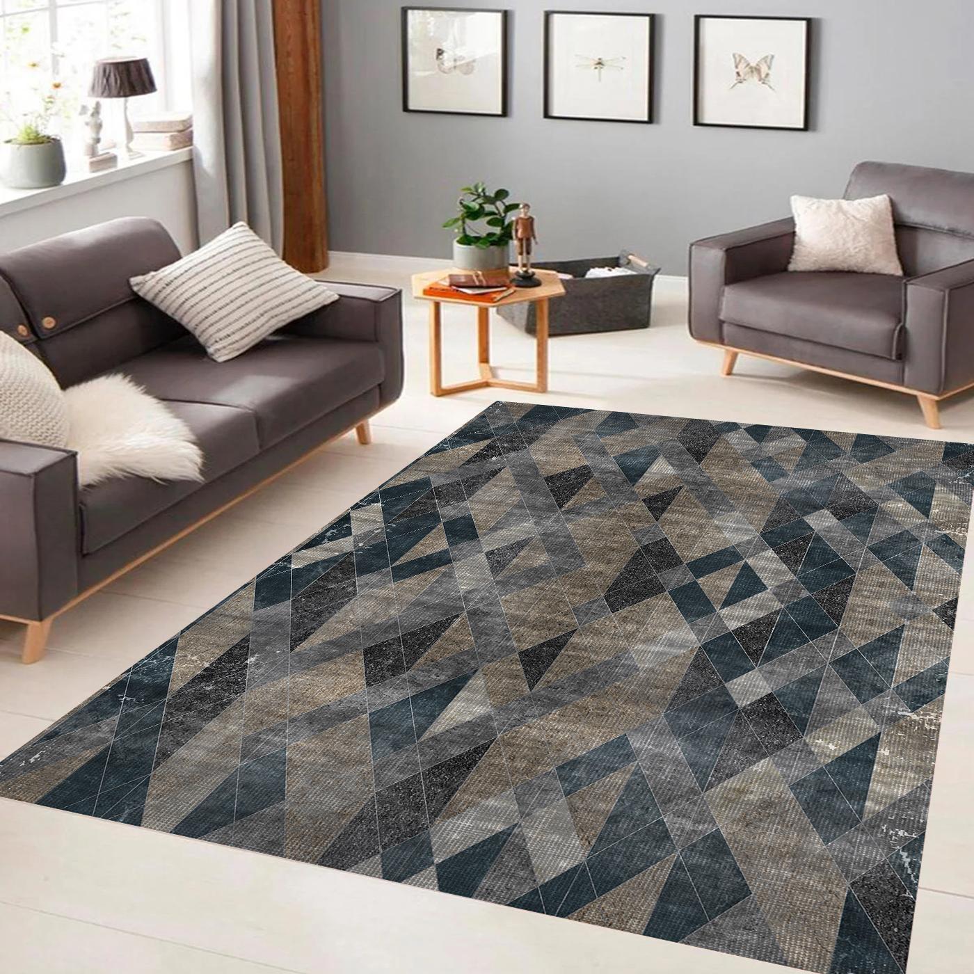 

Eliana Home Washable Printed Carpet LNA043-FNL308 50x80 серый